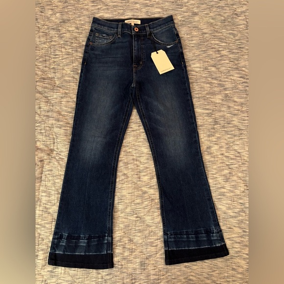Current/Elliot The Boulevard Mid Rise Crop Bootcut Jeans Sz 26 NWT | Bootcut - - Picture 8 of 11